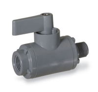 Masterflex Ball Valve, 2-way, 1/4'' NPT(F) x 1/4'' NPT(M), PP with Viton® seals 1 * 1 item