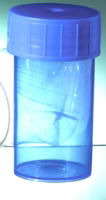 Container, 60ml, Straight side,l PP, Blue Cap, Sterile, 1 * 700 Items