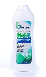 Cream Cleanser Hospec 500ml bottle (biod