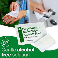 Alcohol free cleansing wipes for refill. 1 * 100 items
