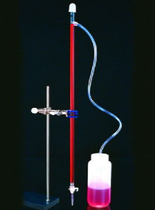 Burette, automatic self-zeroing, acrylic, 25ml x 0.1ml, Nalgene 1 * 1 item