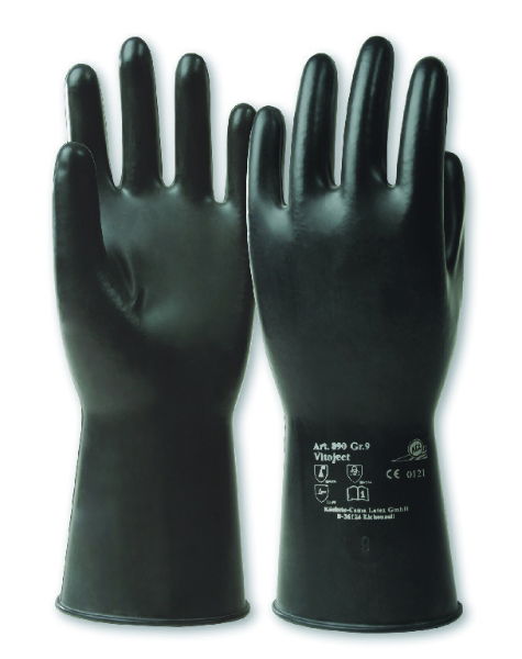 Chemical resistant gloves, Vitoject® 890 S9 1 Pair