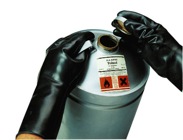 Chemical resistant gloves, Vitoject® 890 S9 1 Pair