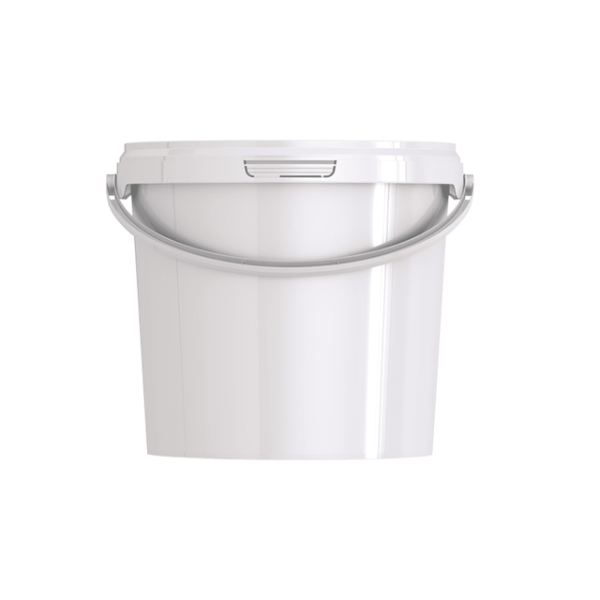 2.5 Litre Plastic Buckets with Lid pk/10