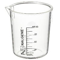 Beaker low form graduated, PMP 400ml, Nalgene 1 * 6 items