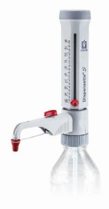 Bottletop dispenser Dispensette® S, Analog-adjustable, DE-M marking, 10-100 ml, w. recirculation valve 1 * 1 item