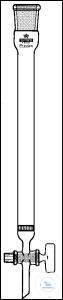 Chromatography column, with fused-in sintered glass disc with ST-stopcock, 60ml, 20 x 200mm, NS 29/32, 1 * 1 Item