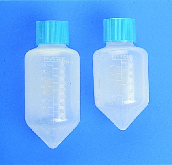 Tube Centrifuge 175ml, Falcon, conical bottom, 61 x 118mm, polypropylene plugseal cap, inner bags of 8, 1 * 48 Items