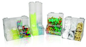 Workstation Dispenser, 2 Compartment, 1 * 1 Item