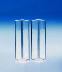 Cuvette, 4.5ml, Four Clear Sided, Macro UV Transparent, 230-900nm, 1 * 500 Items