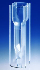 Cuvette, UV, micro centre, height 8.5mm Brand code 759200, 1 * 100 Items