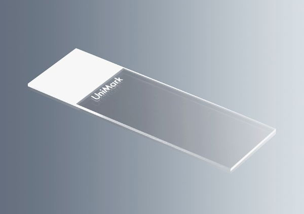 microslide White Ground Edges Unimark 1 * 50 items