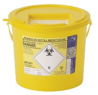 Sharpsguard- 7L, Yellow with yellow Lid, 248 × 205mm, 1 * 40 Items