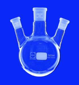 Flask 25ml Ns14 2 Ns14 Angled Round
