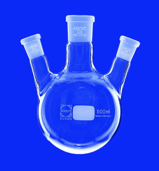 Flask 25ml Ns14 2 Ns14 Angled Round
