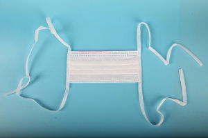 Mask Cleanroom With Ties 21X9cm St [500]
