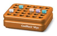 Coolrack M30, Orange holds 30 x 1.5 or 2ml Microfuge Tubes,  1 * 1 Item