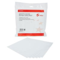 5 Star Absorbent Wipes General Purpose Cleaning Lint Free, 1 * 50 Items