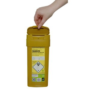 SHARPSGUARD® Eco 0.6 Sharps Container Yellow 1 * 1 item