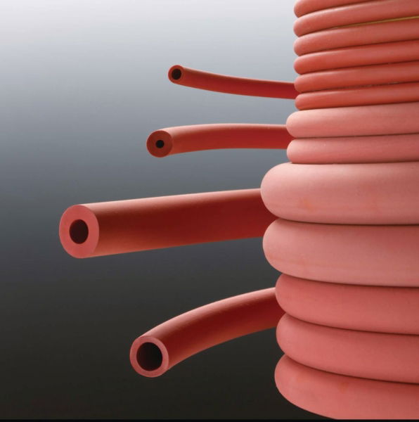 RED RUBBER TUBING 1,5mm X 1M