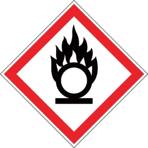 GHS03 Label Oxidising, 1 * 96 Items