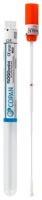 Swabs flocked plain, Flexible nasopharyngeal minitip, Plastic/Nylon Fibre, EO, individually wrapped, plain dry tube, 1 * 100 items