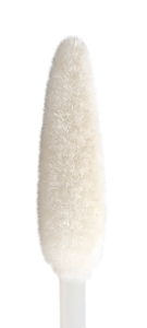 Swabs flocked plain, Endocervical, Plastic/Nylon Fibre, IRR, individually wrapped, paper peel pouch, 1 * 100 items