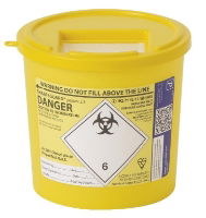 Sharpsguard. 2.5Lyellow Lid - Inc C [48]