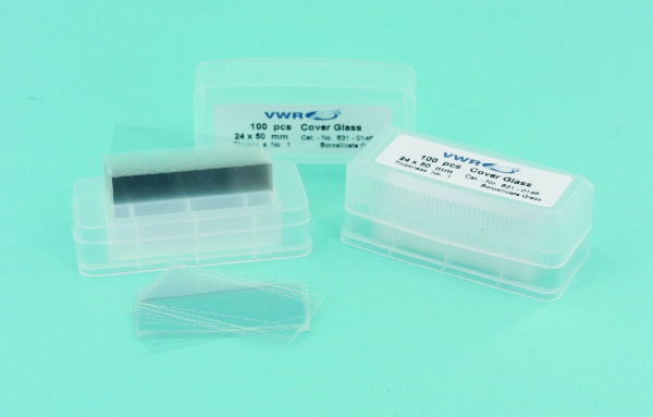 Cover slips 24 x 40 mm # 1 1 * 1,000 items