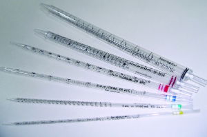 Pipet Serological 10ml Sterile bags of 25, Nonpyrogenic, 1 * 350 Items