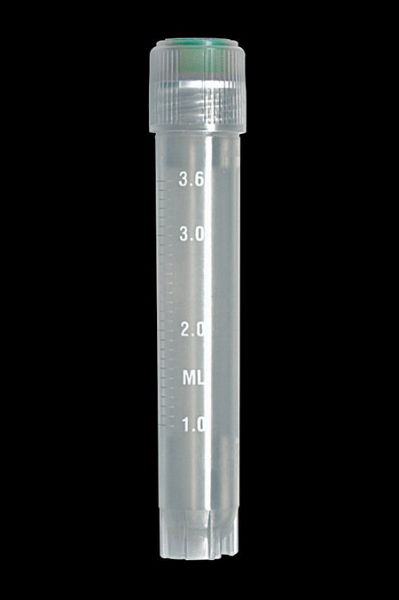 Cryovial 4ml, ext. thread, f/stand 1*100